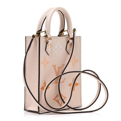Louis Vuitton Empreinte Monogram Giant By The Pool Petit Sac Plat Cream Saffron 3 of 9