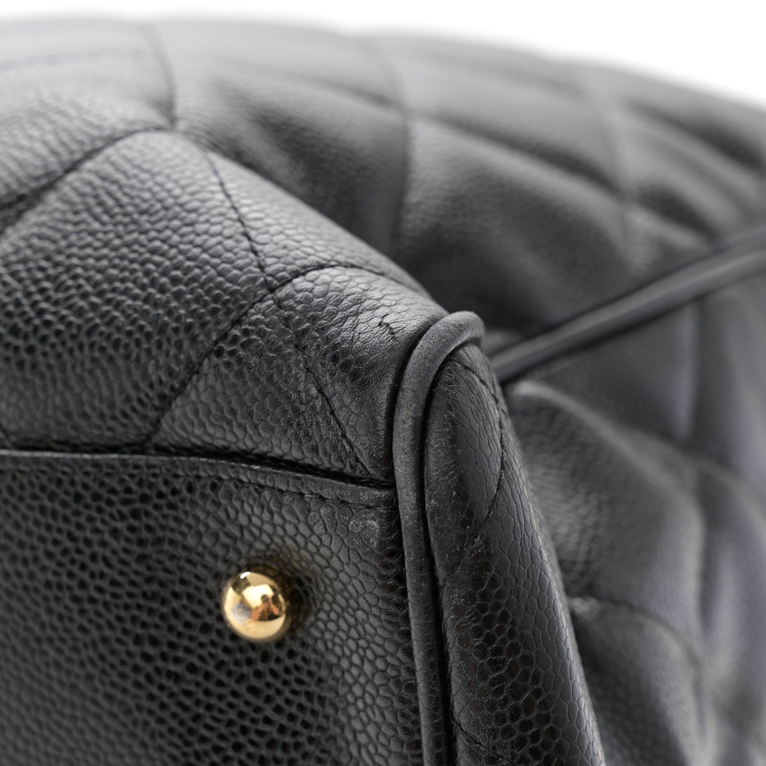 Chanel Caviar Quilted Large Bowler Black 13 of 15