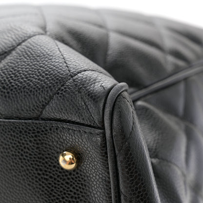 Chanel Caviar Quilted Large Bowler Black 13 of 15