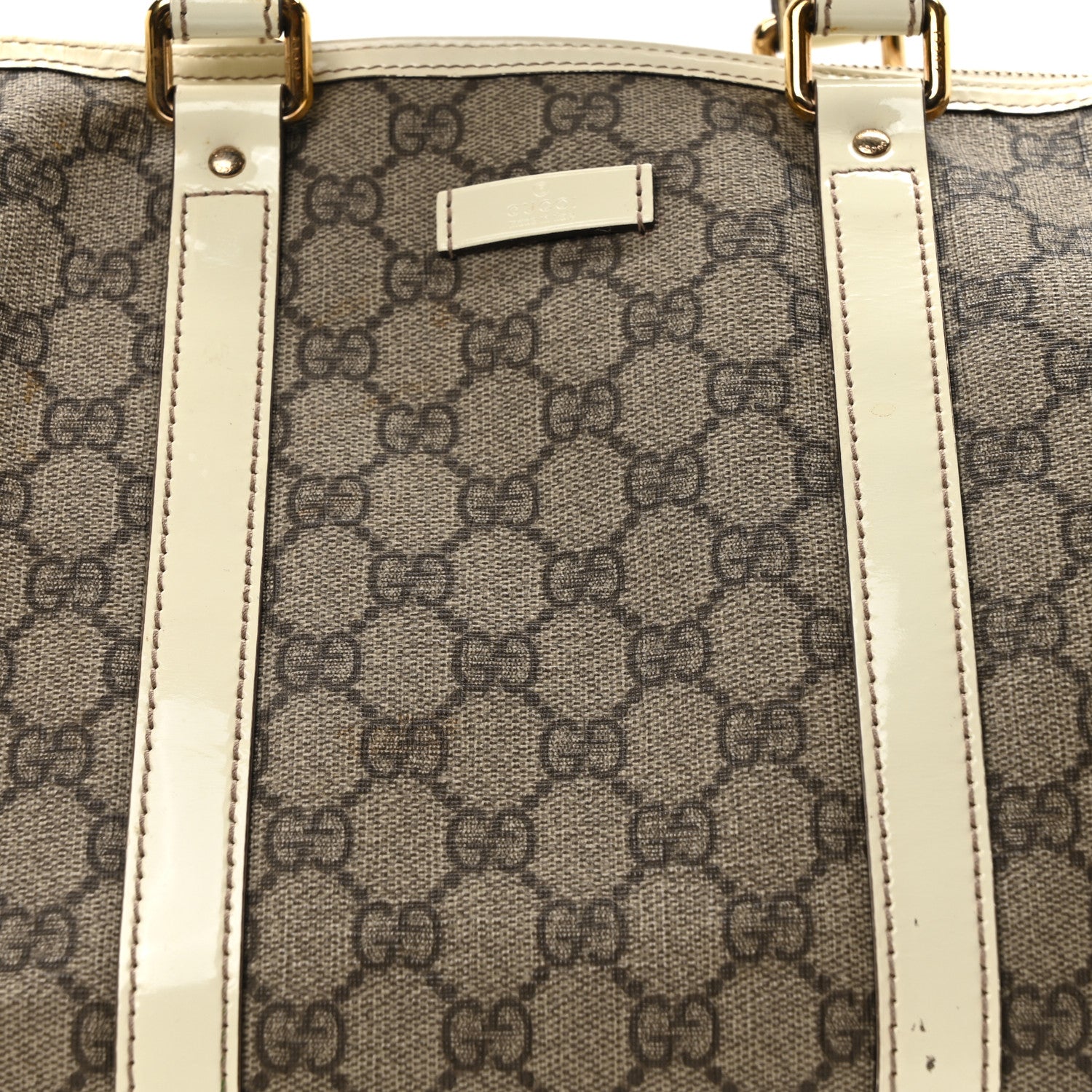 Gucci GG Plus Monogram Medium Joy Boston Off White 8 of 10