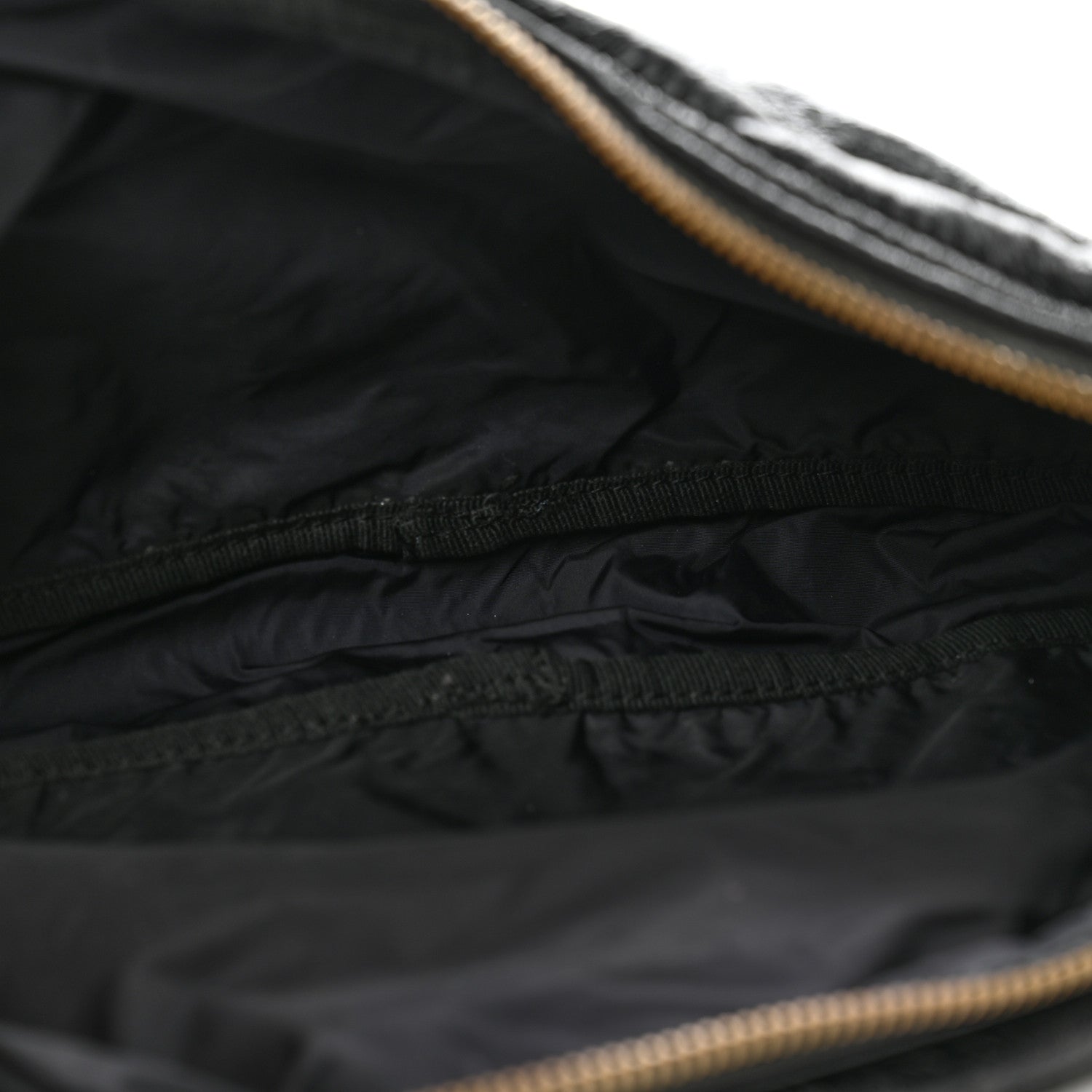 Prada Vernice Cosmetic Pouch Black 5 of 11