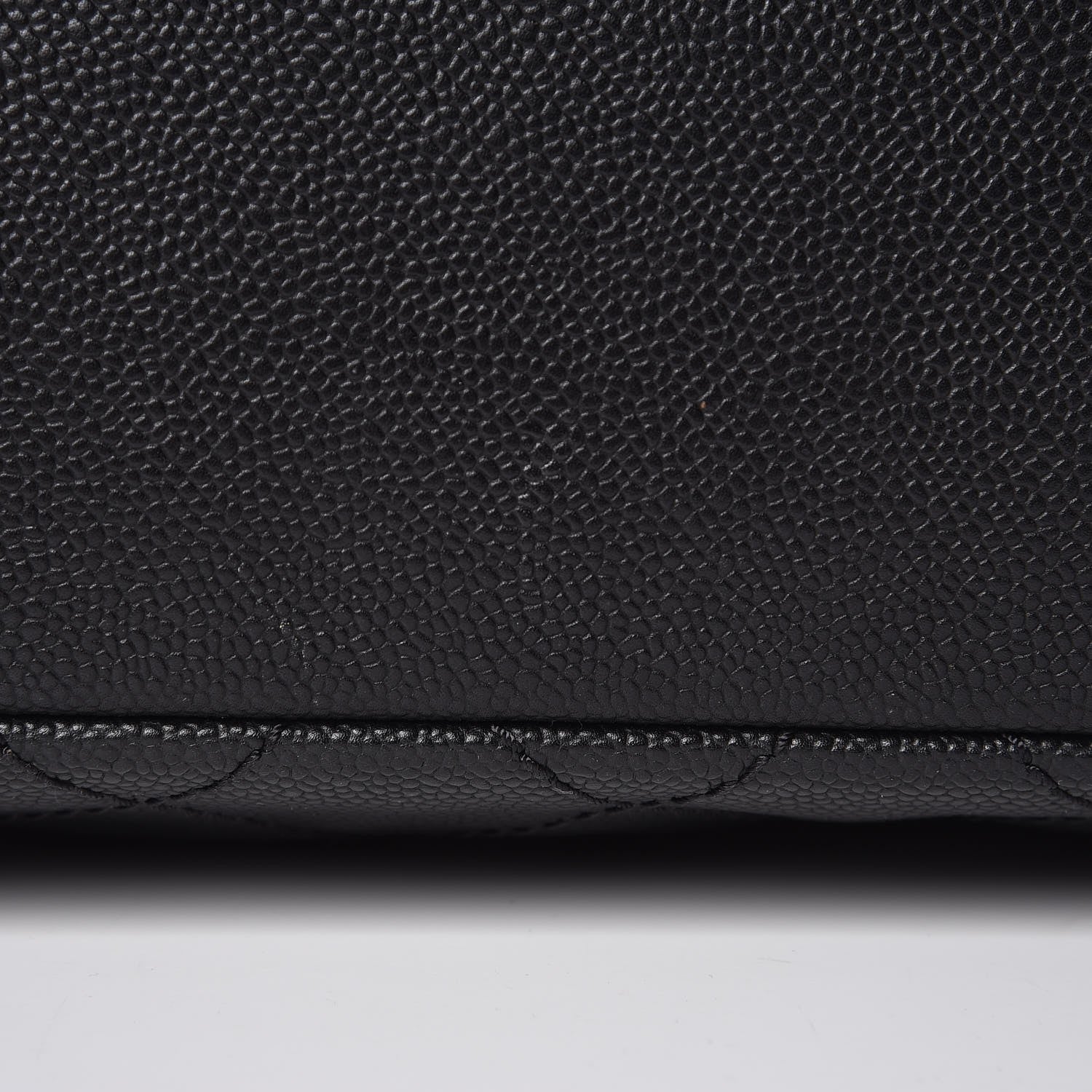 Chanel Grained Calfskin Daily Tote Black 9 of 9