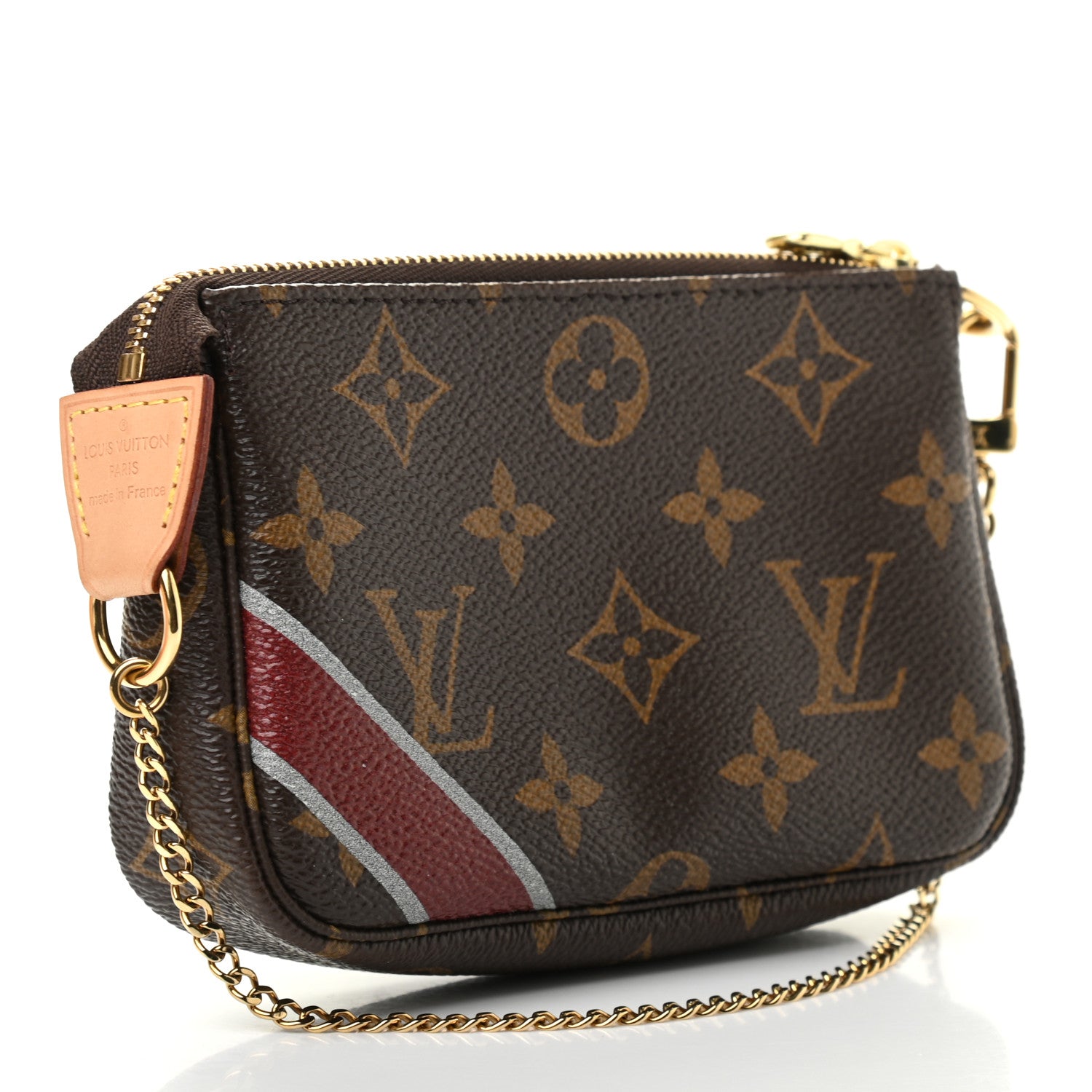 Louis Vuitton Monogram My LV Heritage Mini Pochette Accessories Rouge White 3 of 7