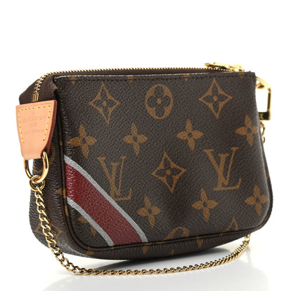 Louis Vuitton Monogram My LV Heritage Mini Pochette Accessories Rouge White 3 of 7