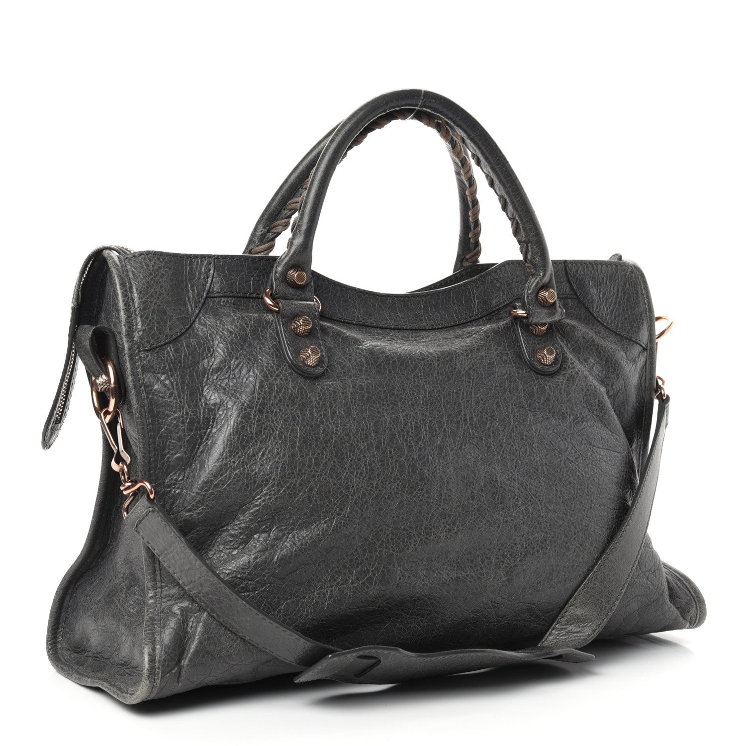 Balenciaga Agneau Giant 12 Hardware City Gris Tarmac 3 of 10