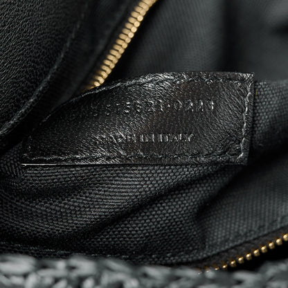 Saint Laurent Raffia Monogram Medium Jamie Black 8 of 11