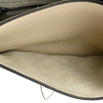 Valentino Garavani Grained Calfskin Turquoise Rockstud Rolling Flip Lock Crossbody Bag Light Ivory 6 of 14