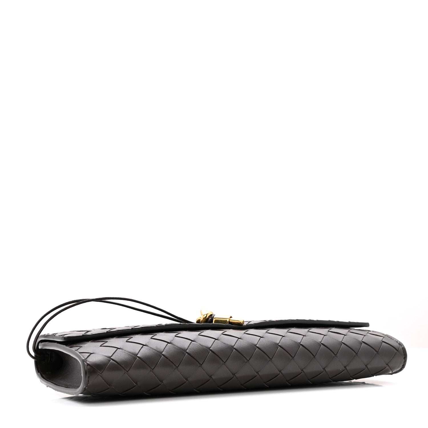 Bottega Veneta Nappa Intrecciato Long Andiamo Top Handle Clutch Fondant 4 of 9