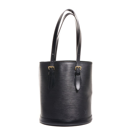 Louis Vuitton Epi Petit Bucket 23 Black 1 of 8