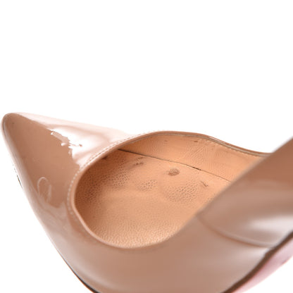 Christian Louboutin Patent Pigalle 120 Pumps 36.5 Nude 13 of 15