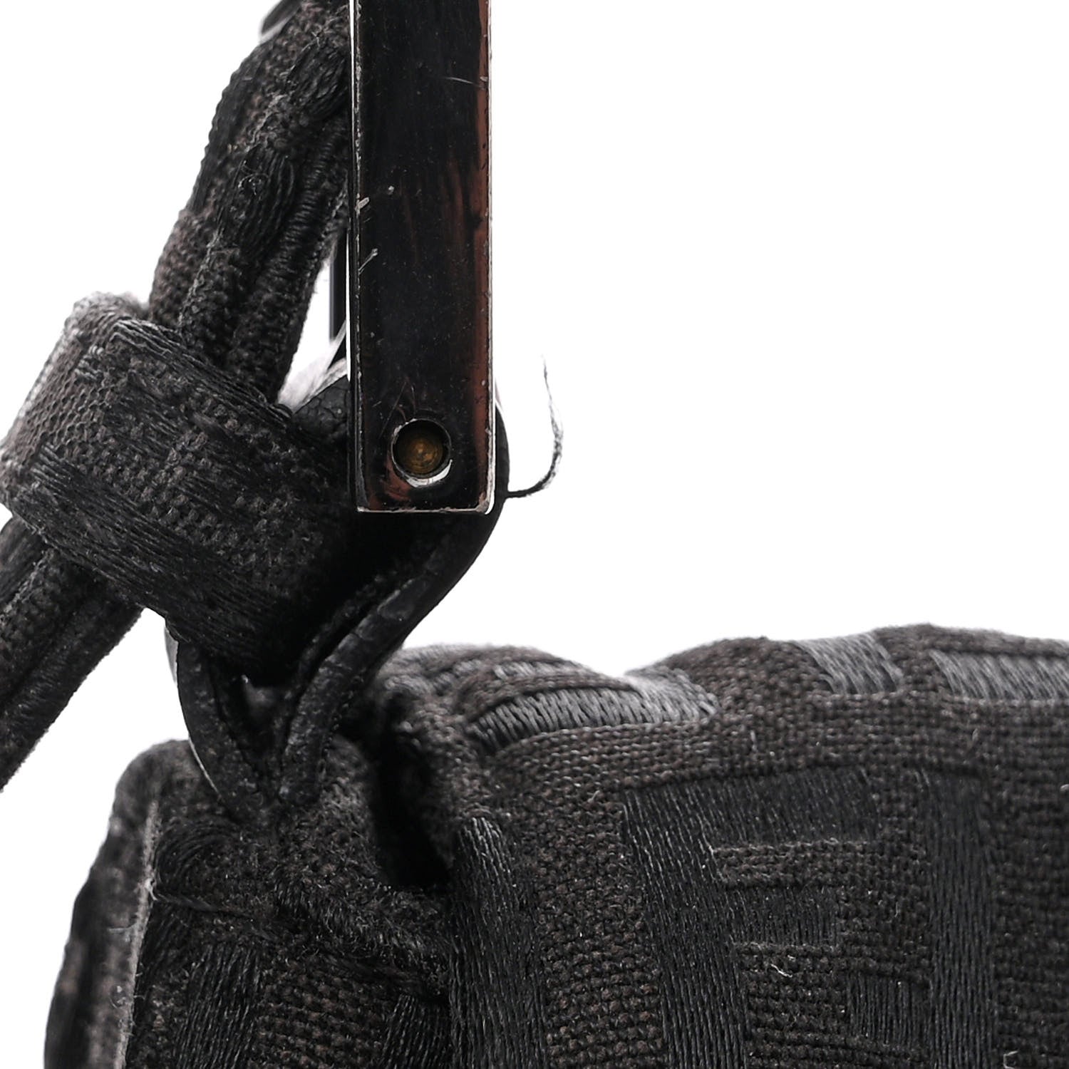 Fendi Zucchino Mama Baguette Black 12 of 19