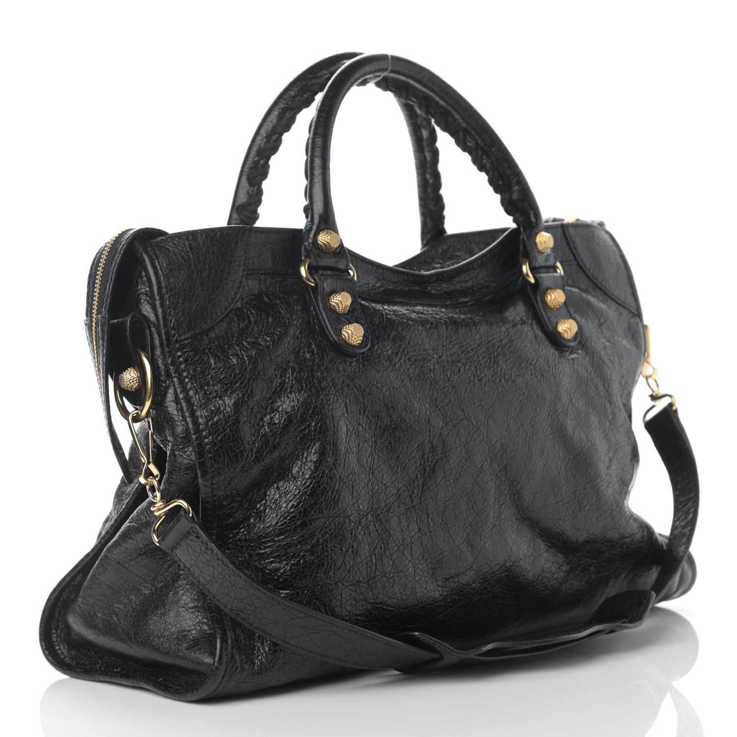 Balenciaga Agneau Giant 12 Gold Hardware City Black 3 of 11