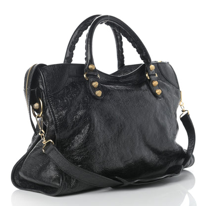 Balenciaga Agneau Giant 12 Gold Hardware City Black 3 of 11