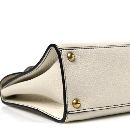 Christian Dior Calfskin Dioraddict Top Handle White 10 of 11