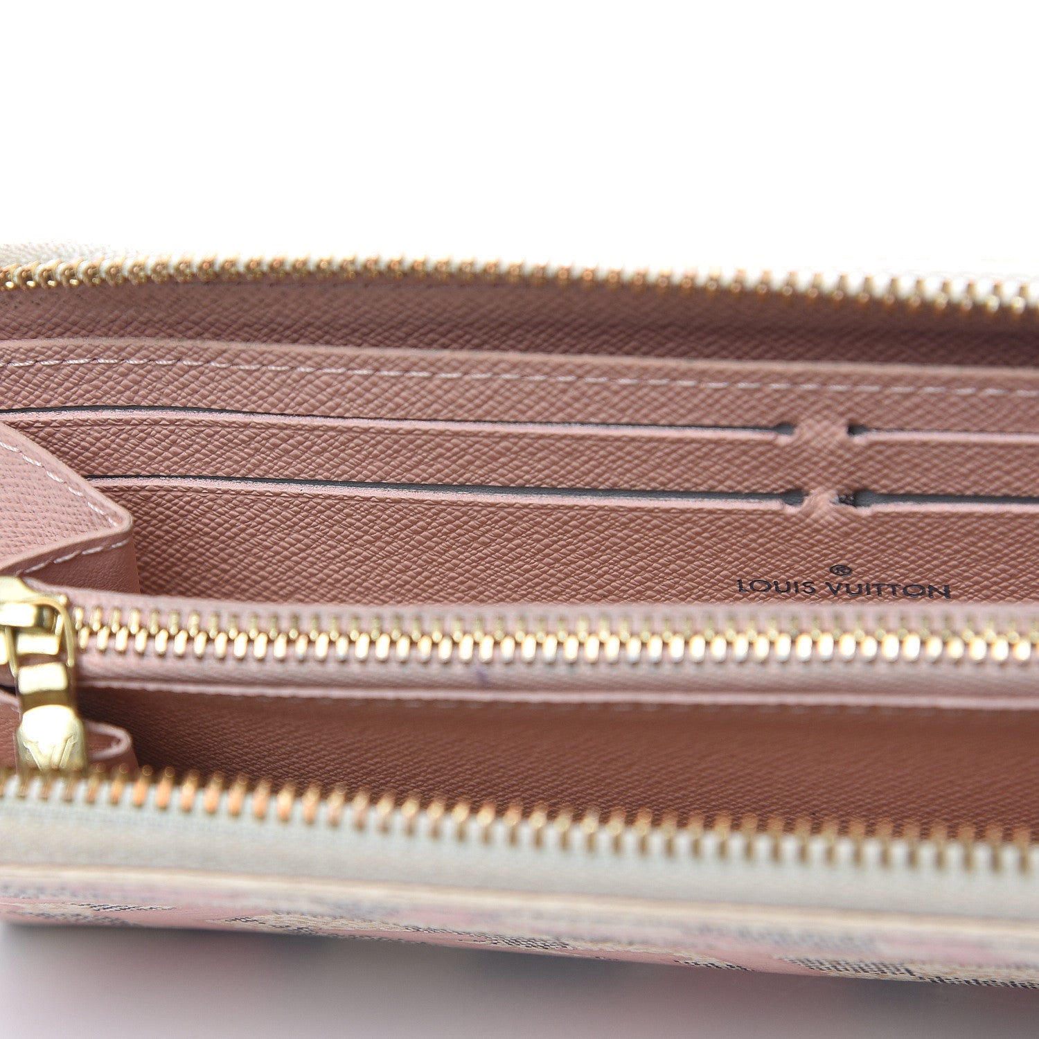 Louis Vuitton Damier Azur Tahitienne Clemence Wallet 14 of 15