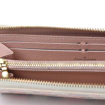 Louis Vuitton Damier Azur Tahitienne Clemence Wallet 14 of 15