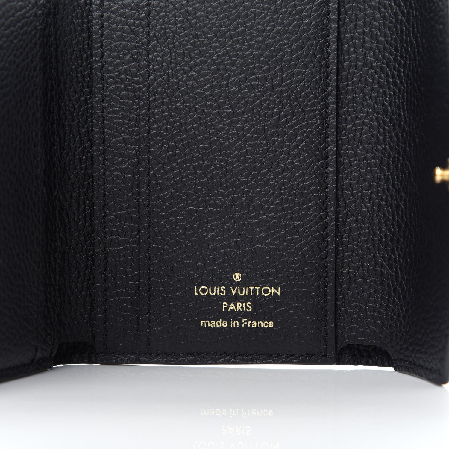 Louis Vuitton Empreinte Zoe Wallet Black 6 of 8