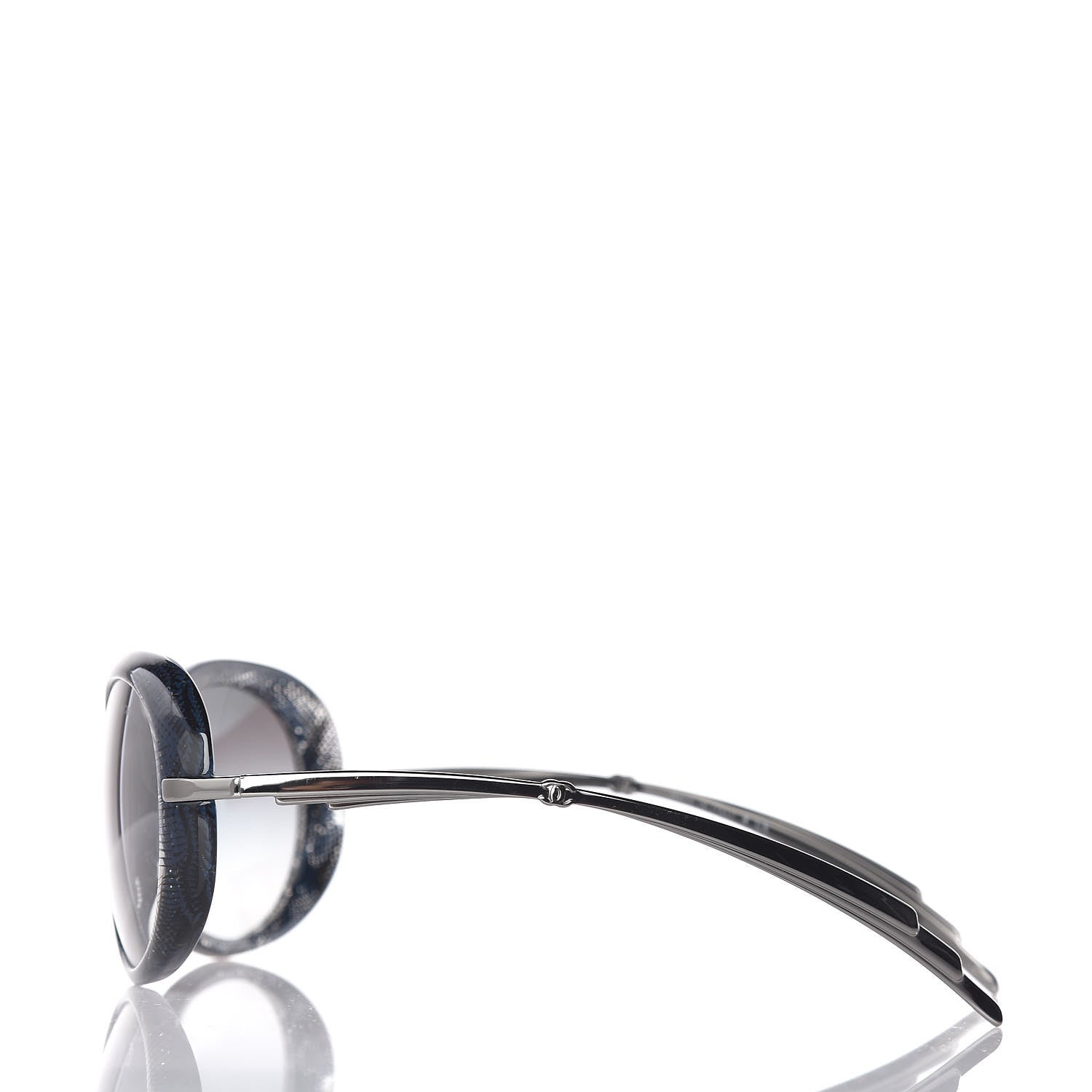 Chanel CC Sunglasses 5152 Blue Silver 3 of 7