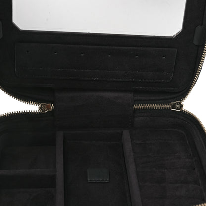 Chanel Caviar Quilted Top Handle Jewelry Case Black 5 of 12