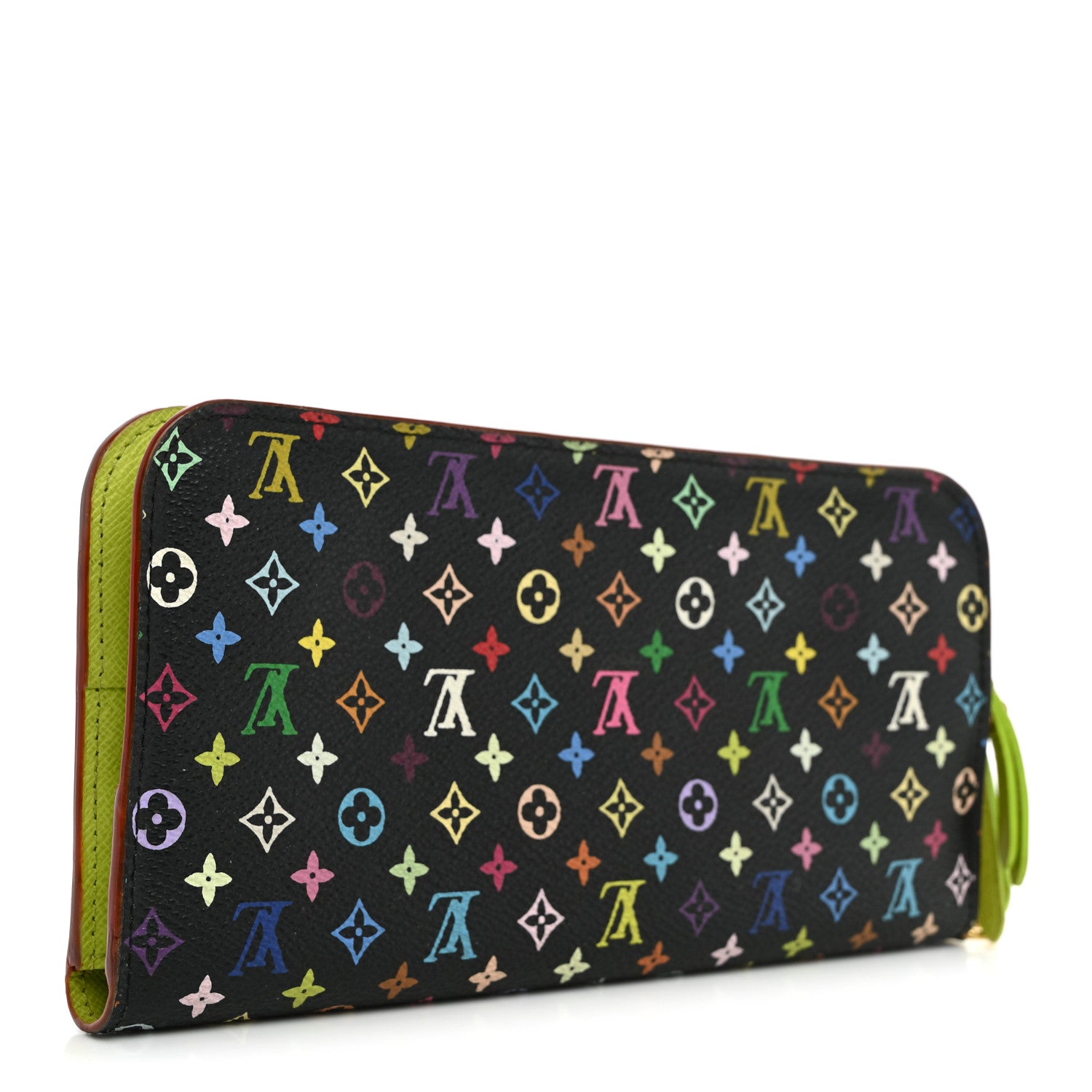 Louis Vuitton Monogram Multicolor Insolite Wallet Black Pistache 3 of 8