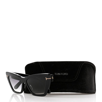 Tom Ford Acetate Wyatt Sunglasses TF871 Black 8 of 8