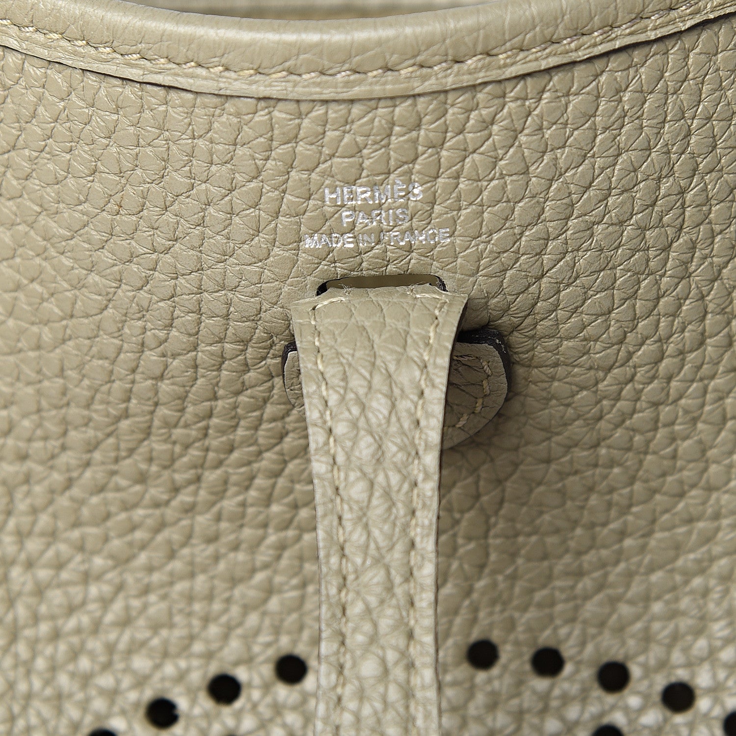 Hermes Taurillon Clemence Amazone Evelyne TPM Sauge 5 of 10