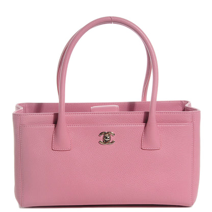 Chanel Calfskin Small Cerf Shopper Tote Pink 1 of 7