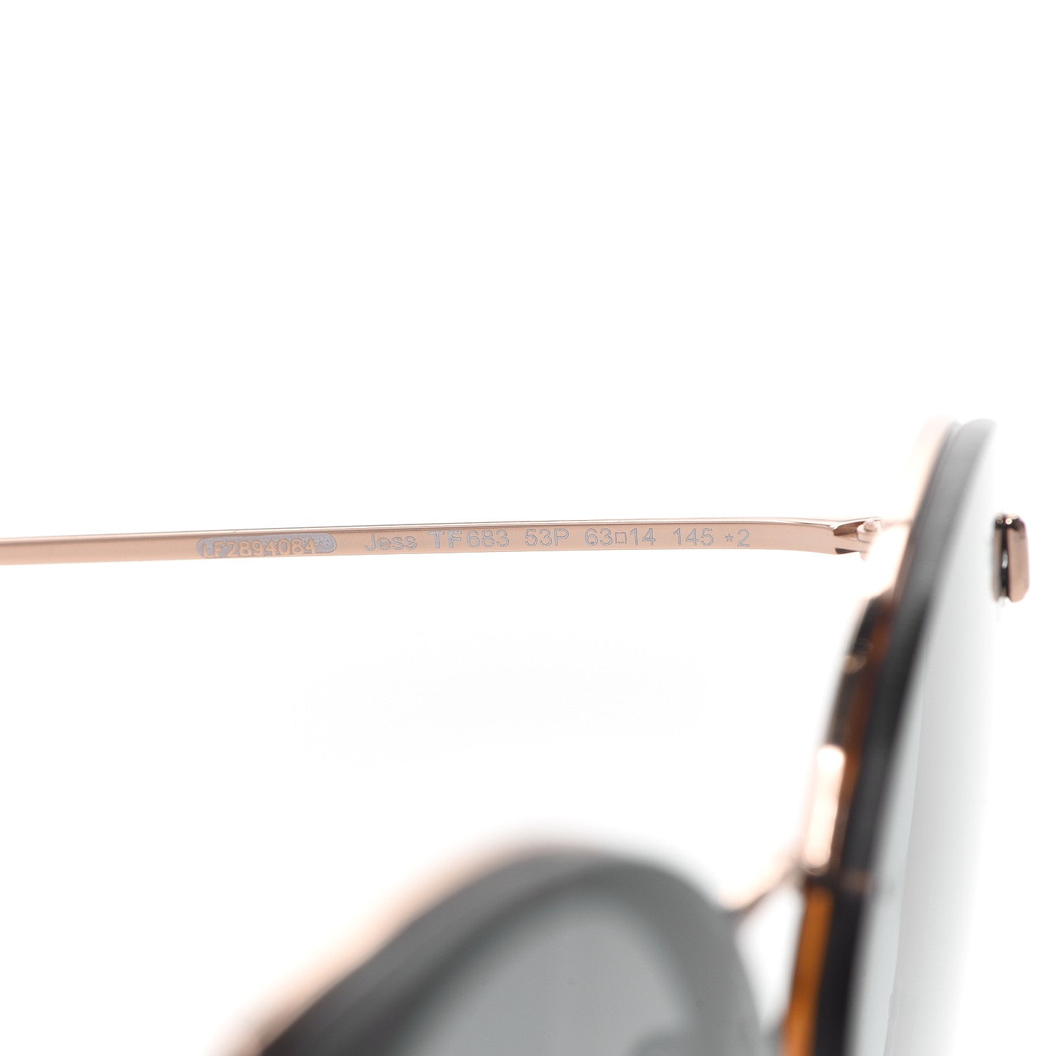 Tom Ford Jess Cat Eye Sunglasses TF683 Tortoise 5 of 6