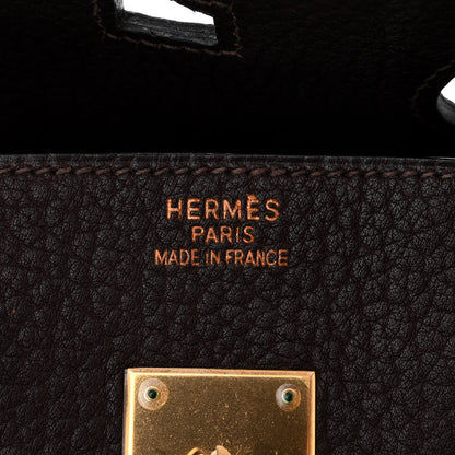 Hermes Fjord Birkin 35 Chocolate 6 of 10