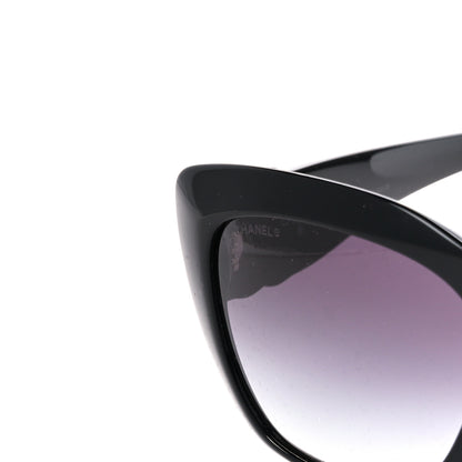 Chanel Acetate Square Sunglasses 71395 Black 7 of 8