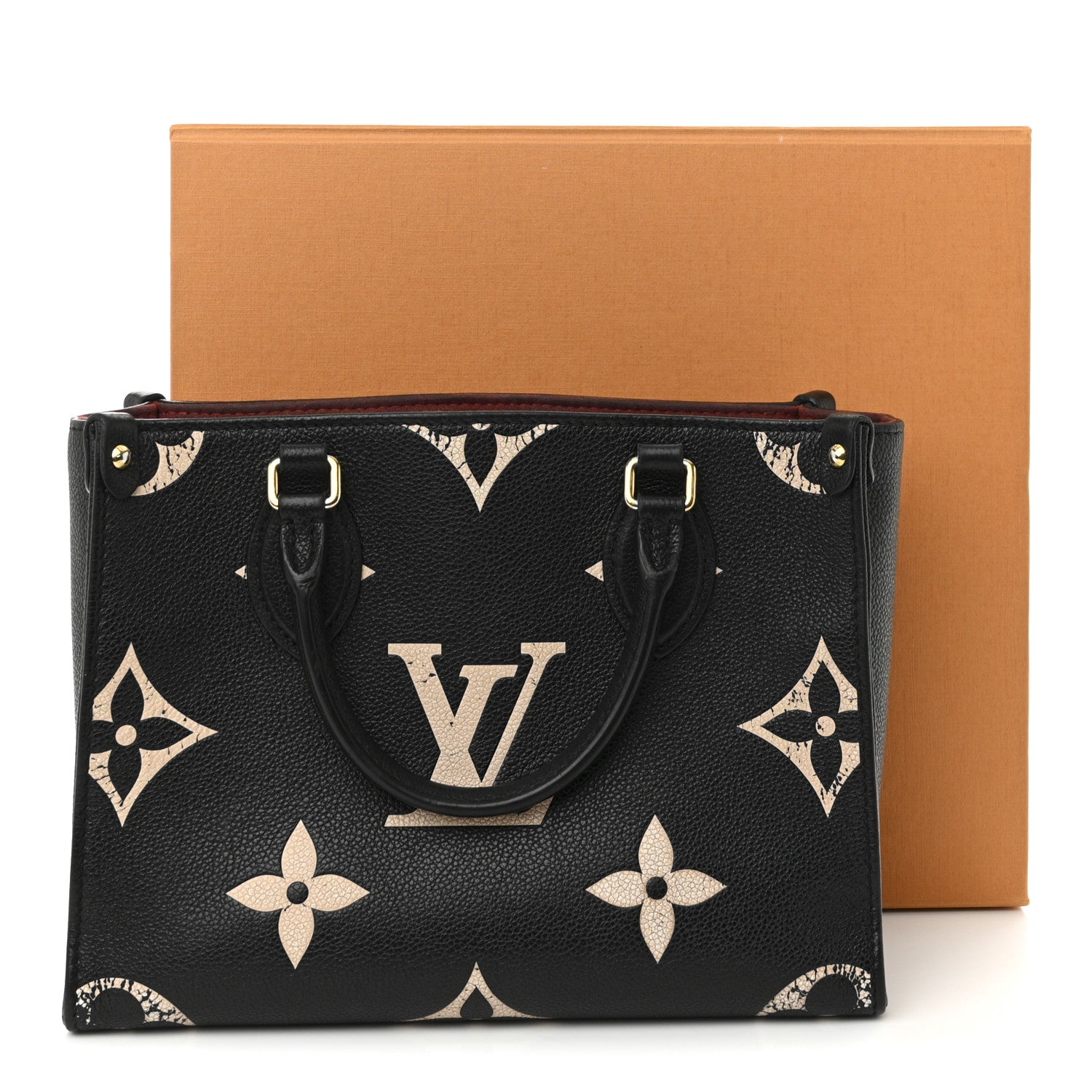 Louis Vuitton Empreinte Monogram Giant Onthego PM Black Beige 11 of 11