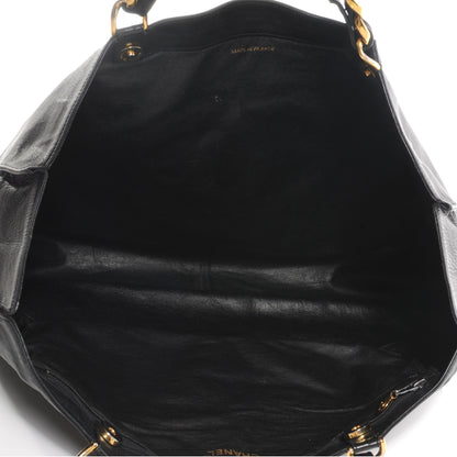 Chanel Lambskin Jumbo Shoulder Bag Black 6 of 9