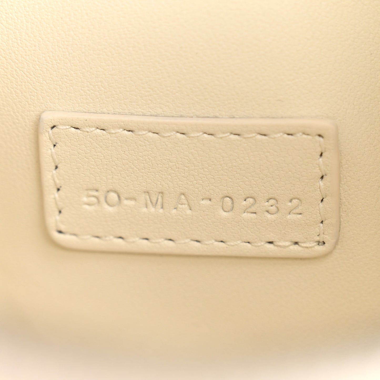 Calfskin Macrocannage Small Diortravel Nomad Pouch Latte