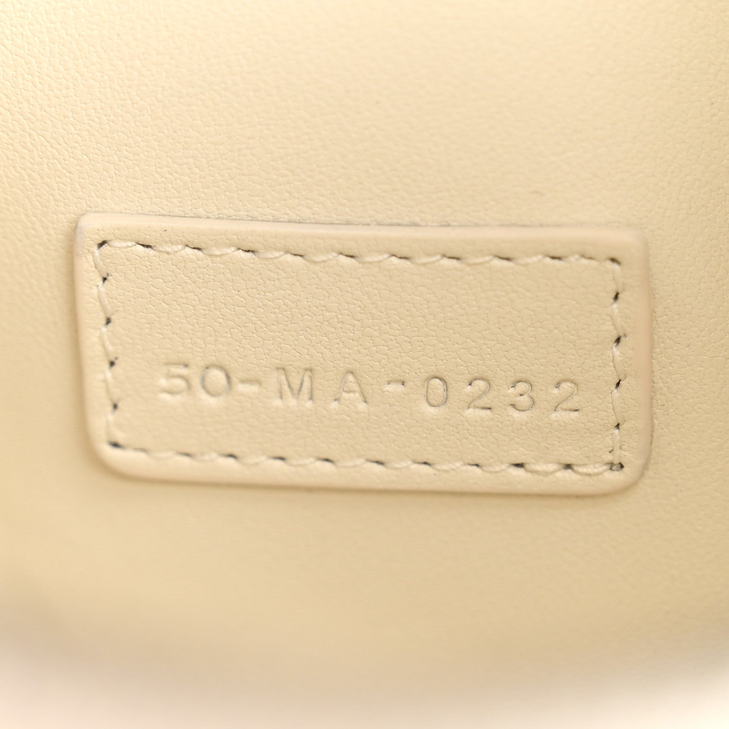 Christian Dior Calfskin Macrocannage Small Diortravel Nomad Pouch Latte 6 of 9