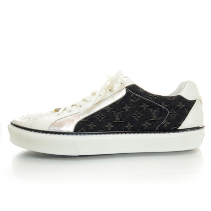 Louis Vuitton Denim Monogram Skate Low Sneakers 10 1 of 6