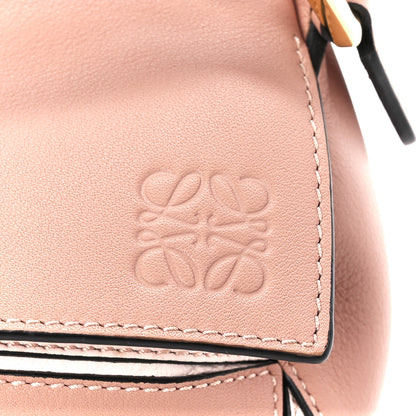 Loewe Calfskin Suede Medium Puzzle Bag Blush 9 of 12