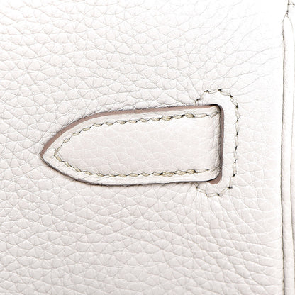 Hermes Taurillon Clemence Birkin 30 Beton 14 of 34