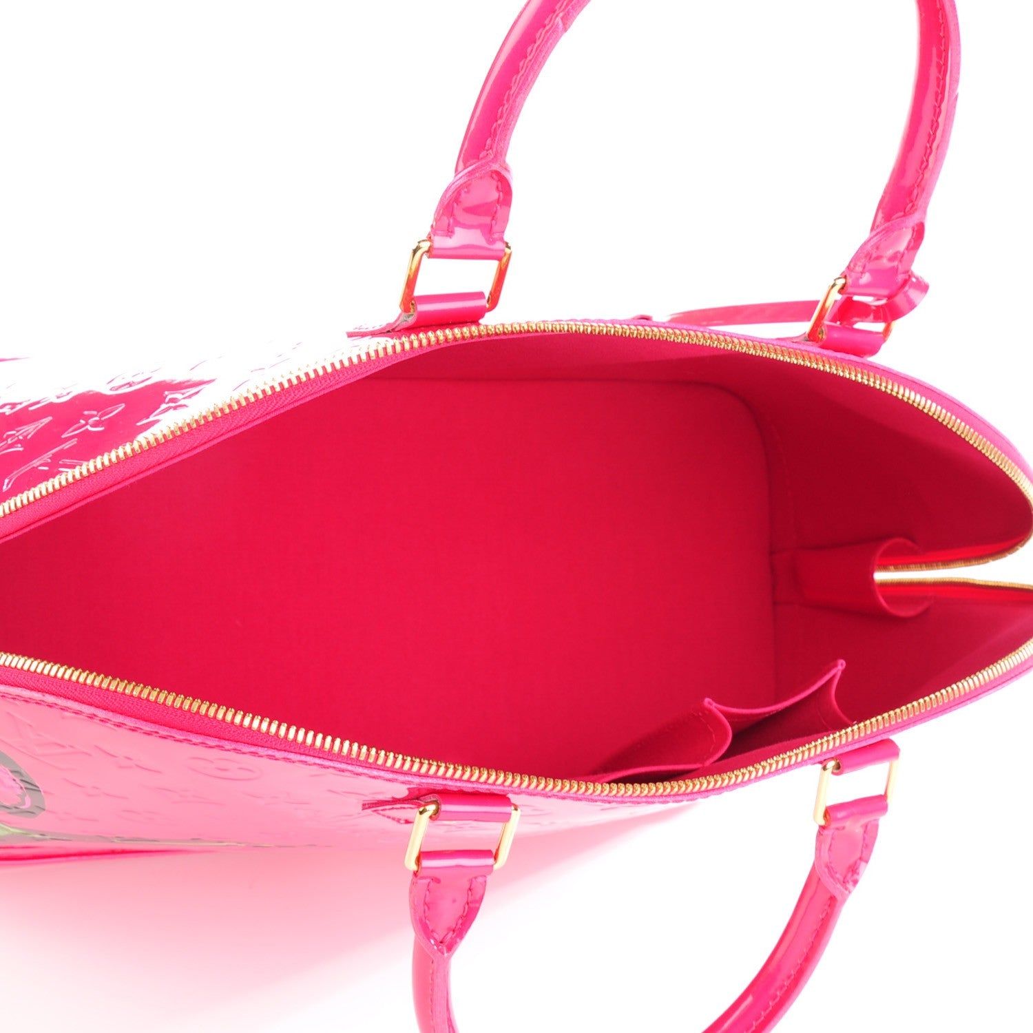 Louis Vuitton Vernis Roses Alma GM Rose Pop 5 of 7