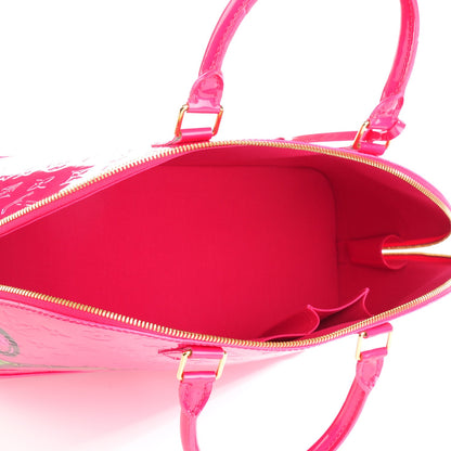 Louis Vuitton Vernis Roses Alma GM Rose Pop 5 of 7