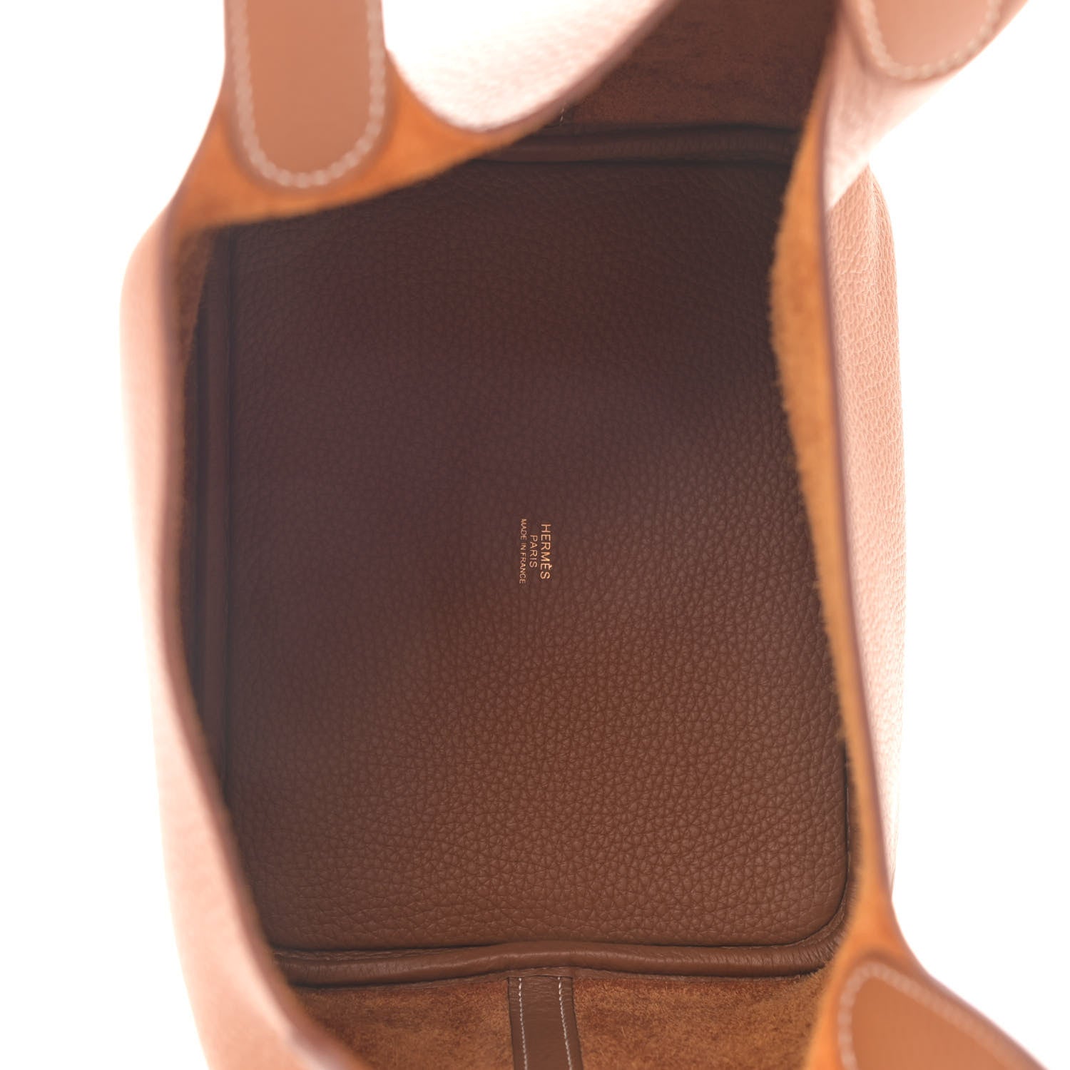 Hermes Taurillon Clemence Picotin Lock 22 MM Gold 5 of 9