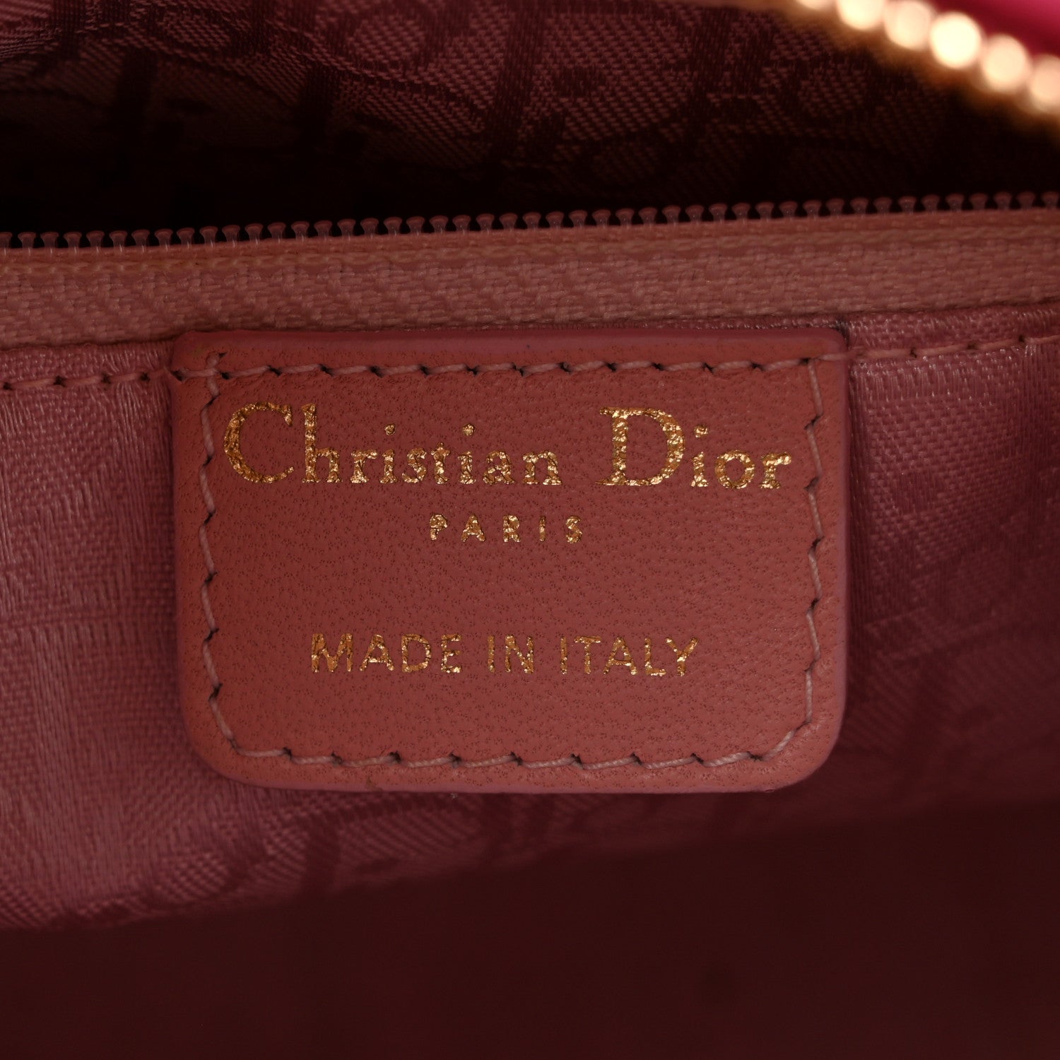 Christian Dior Patent Cannage Stitched Medium Lady Dior Orange 6 of 17