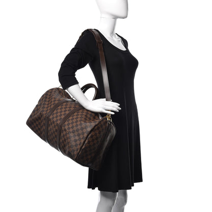 Louis Vuitton Damier Ebene Keepall Bandouliere 45 2 of 9