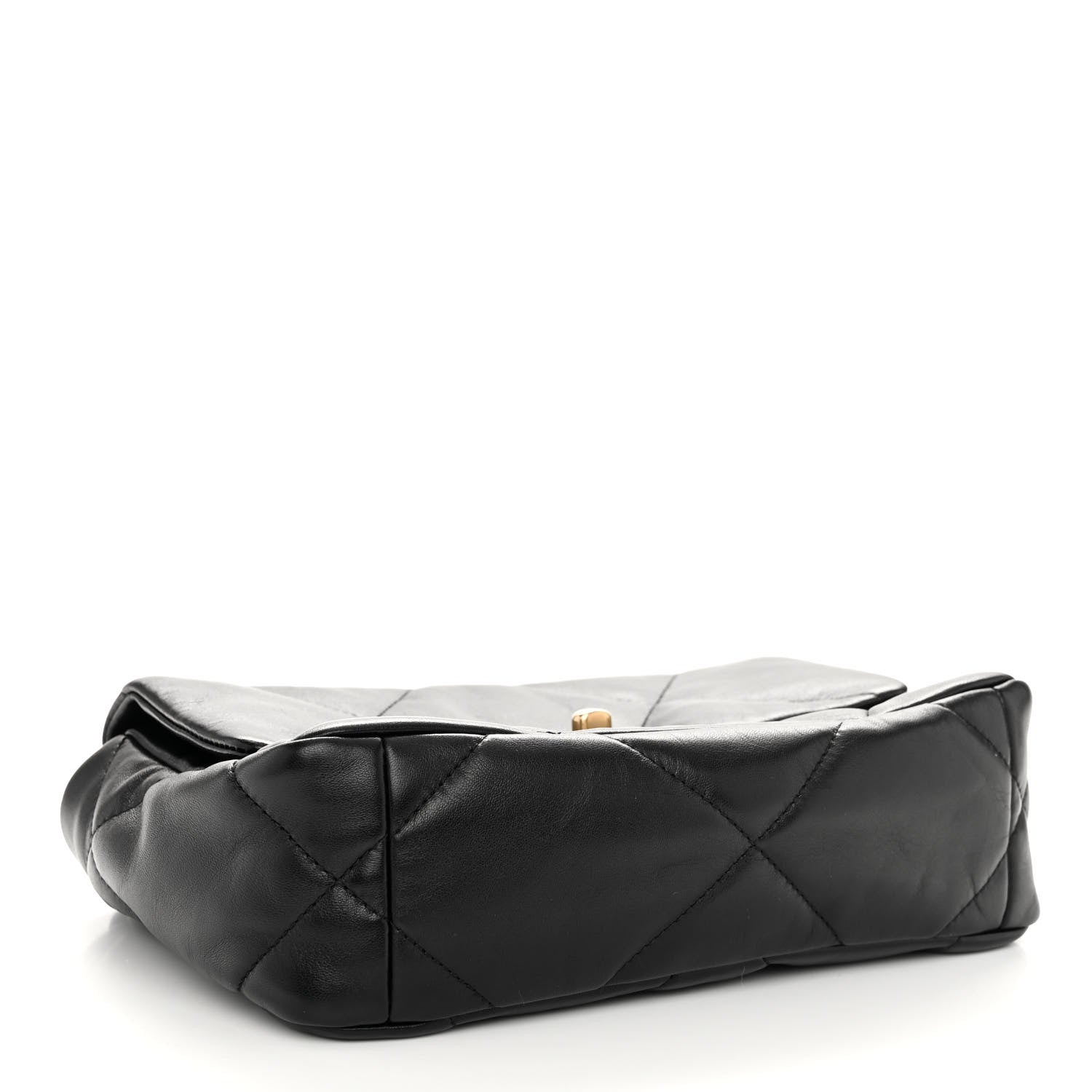Chanel Lambskin Quilted Medium Chanel 19 Flap Black 4 of 9