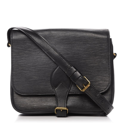 Louis Vuitton Epi Cartouchiere 22 Black 1 of 9