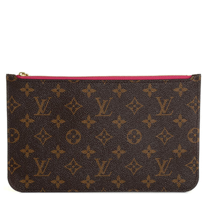 Louis Vuitton Monogram Neverfull MM GM Pochette Pivoine 1 of 8
