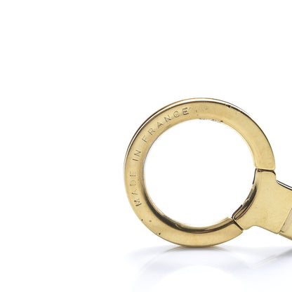 Louis Vuitton Pochette Extender Key Ring Gold 4 of 4