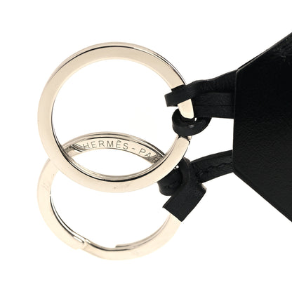 Hermes Box Clochette Long Necklace Black 4 of 5