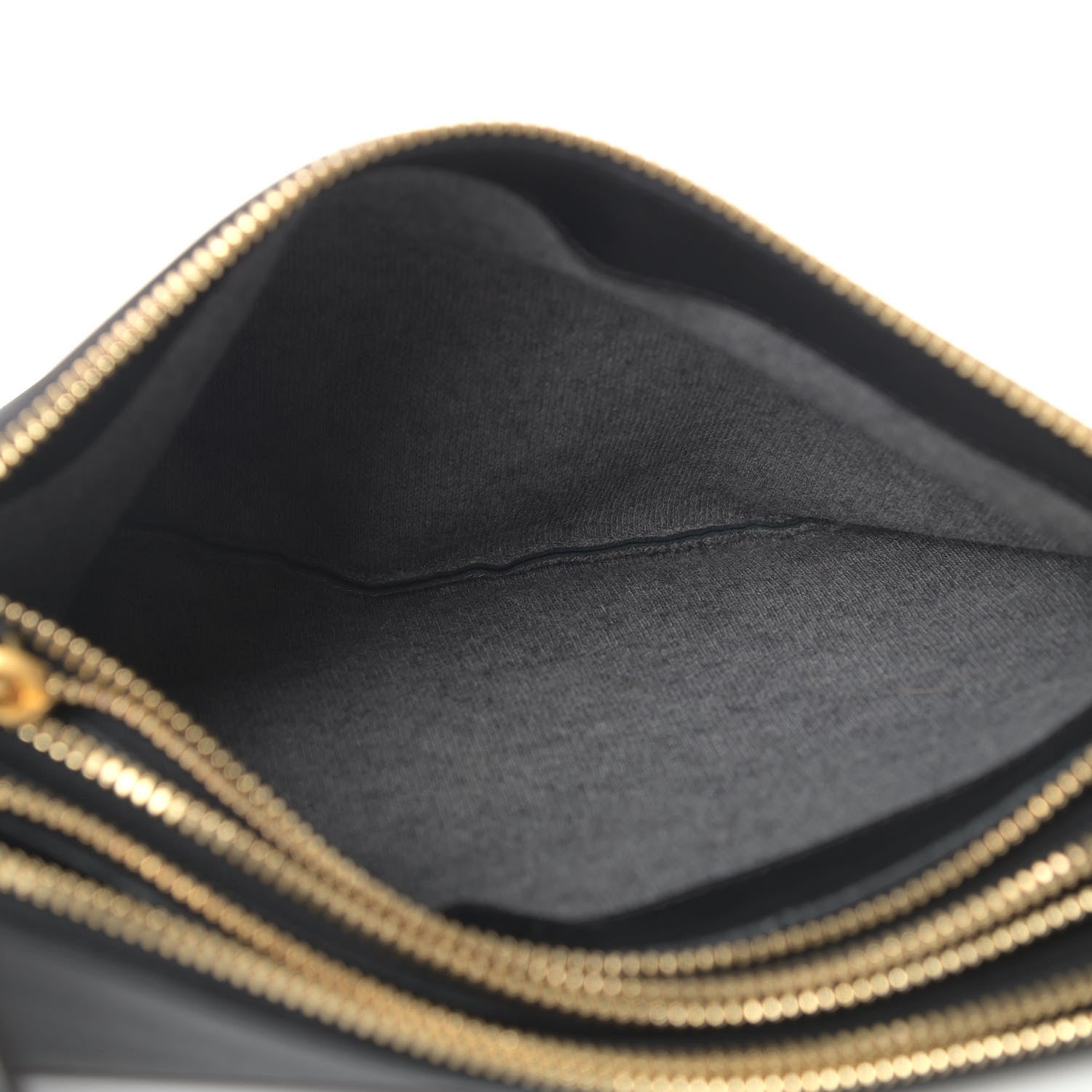 Celine Lambskin Small Trio Crossbody Bag Black 5 of 12