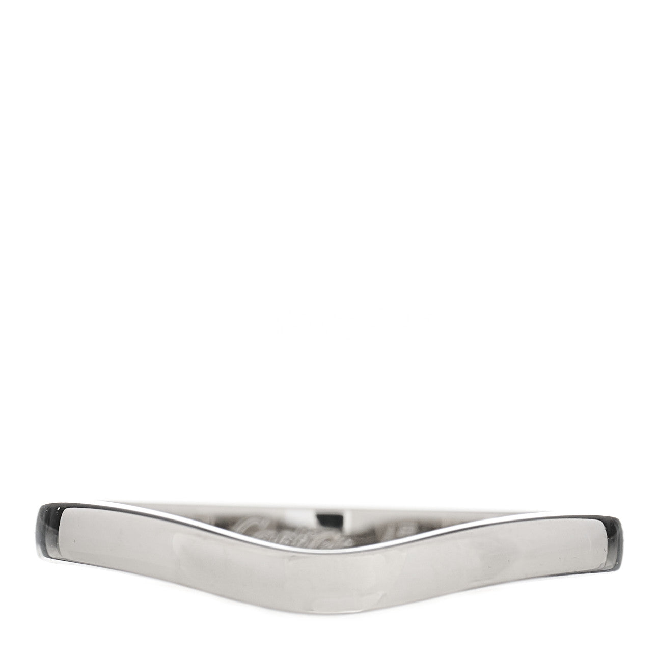Platinum 2mm Ballerine Curved Wedding Band Ring 47 4
