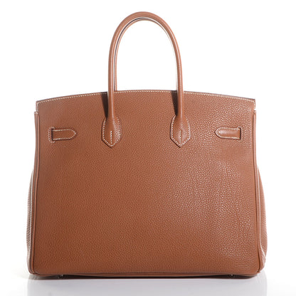 Hermes Togo Birkin 35 Gold 6 of 28